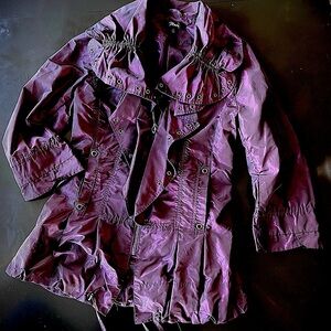 Metallic Lightweight Coat